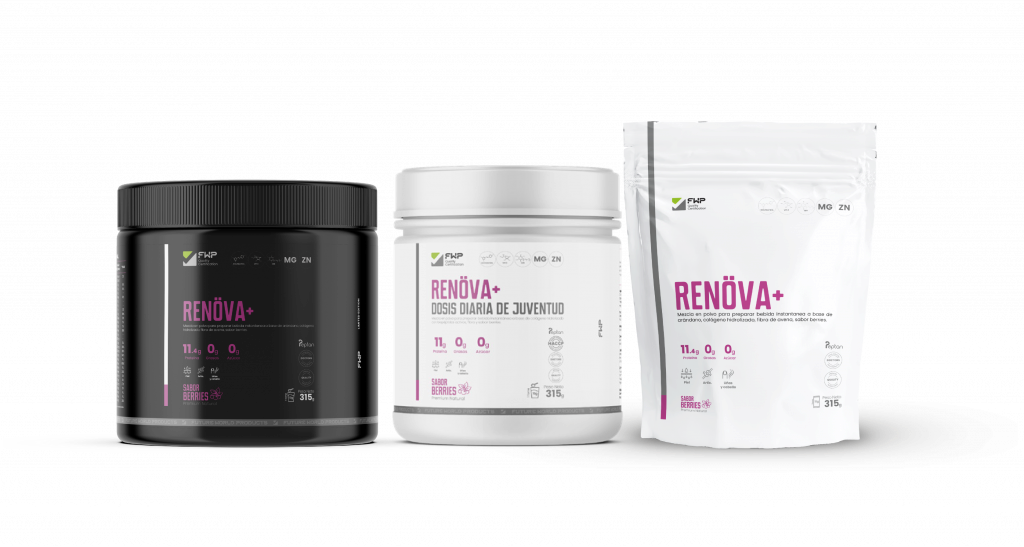 Bodegón oficial de Renova con presentaciones de referencia de la marca